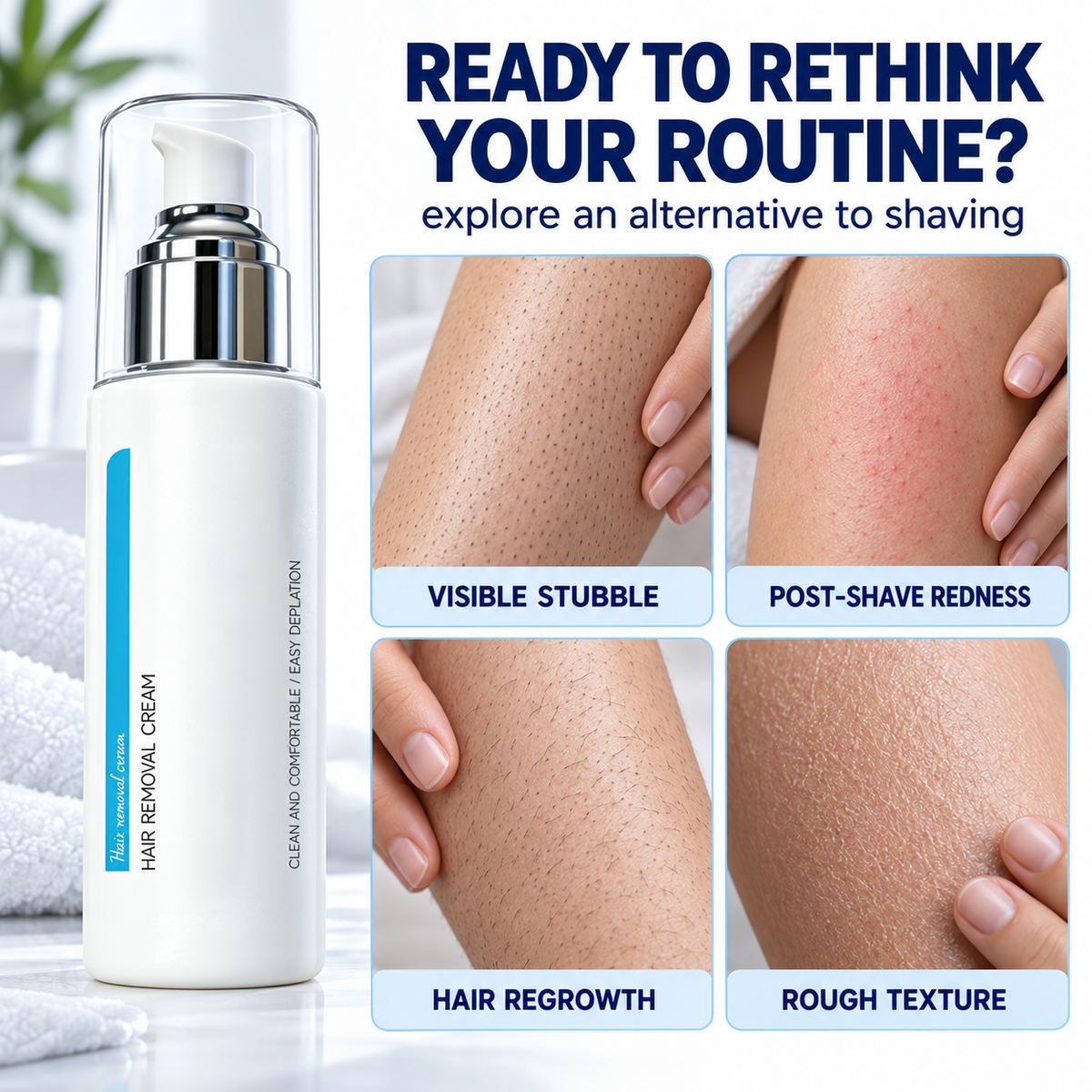 ✨Ice-Cooling Hair Removal Cream for Sensitive Skin