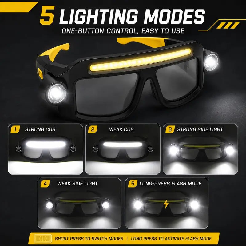💡 Hands-Free LED Light Glasses