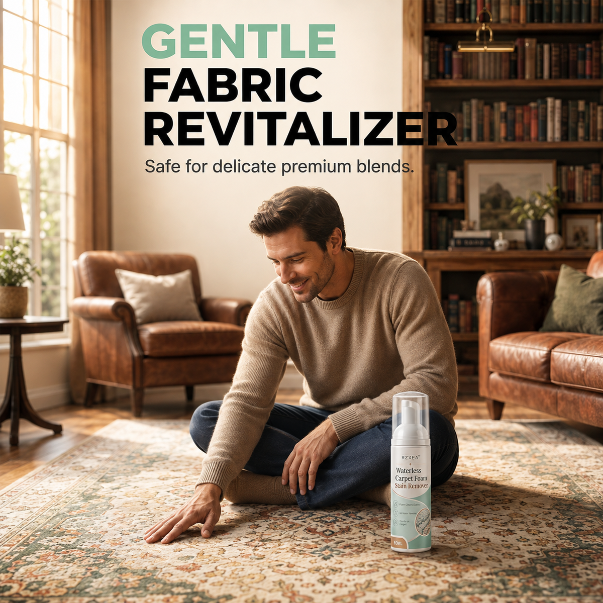 🔥LOWEST PRICE - 50% OFF | RZXEA™ Waterless Carpet Foam Stain Remover