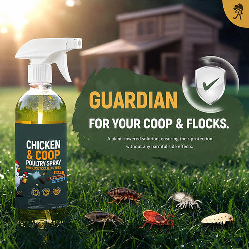 📢📢LIMITED-TIME 50% OFF!⚡🐔Poultry & Chicken Coop Mite and Lice Spray❄️