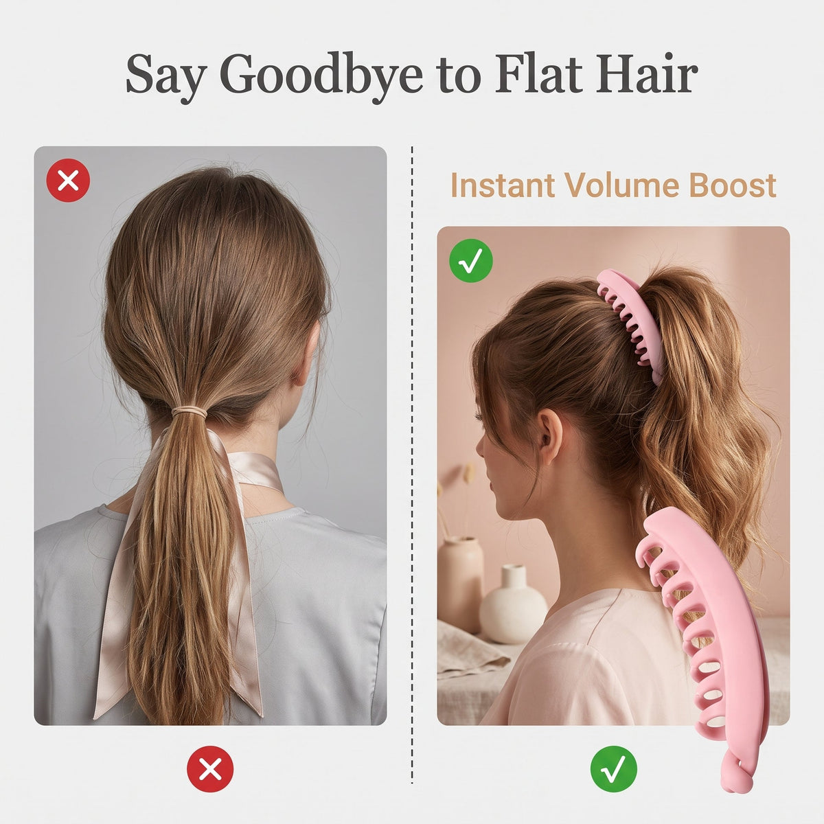 💞Banana Hair Clips Non-slip