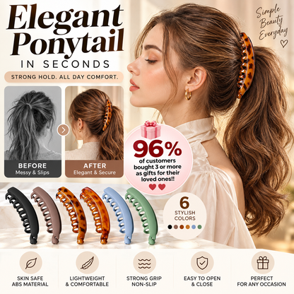 💞Banana Hair Clips Non-slip