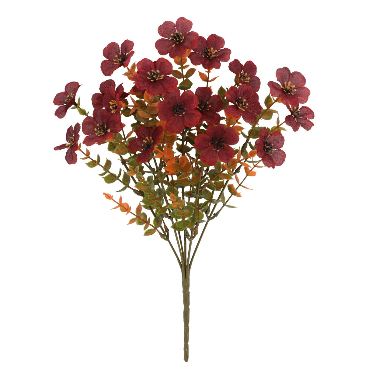 🧡🍂Artificial Autumn Violet Silk Flower Bouquet