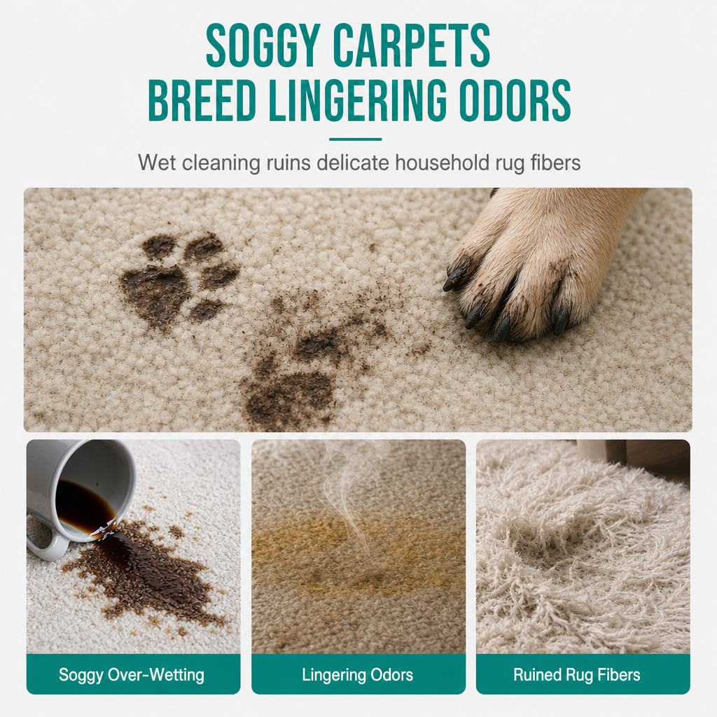 ❤️Buy 1 Get 1 Free🎉Waterless Fabric and Carpet Cleaner