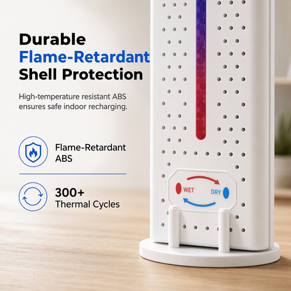 🚪 Stop Musty Odors & Damp Clothes! 💧 Mini USB Reusable Dehumidifier — Cordless, Renewable, Fits Anywhere! 🌿 Fresher Wardrobes, Guaranteed! ✨
