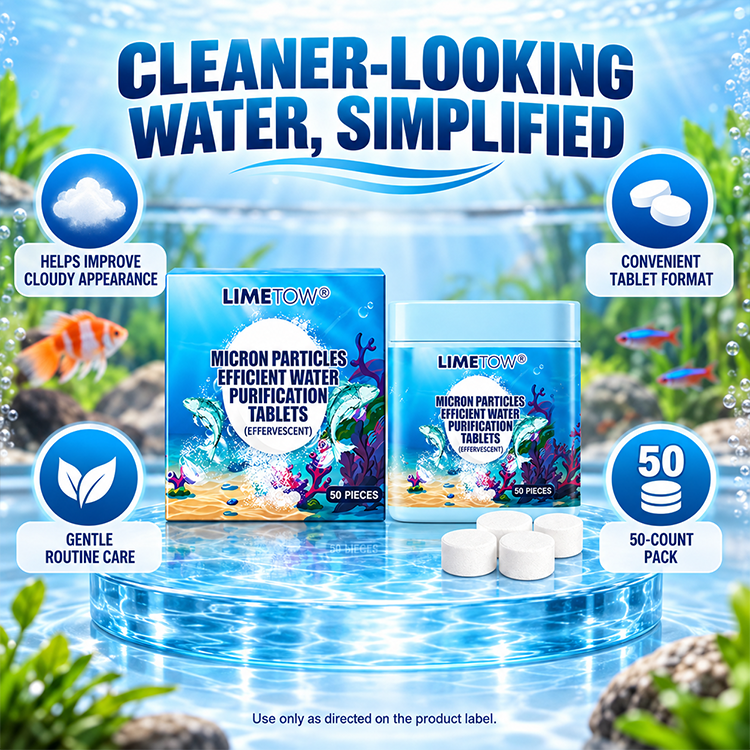 Limited-Time Offer⚡LIMETOW®  MICRON PARTICLES EFFICIENT WATER PURIFICATION TABLETS