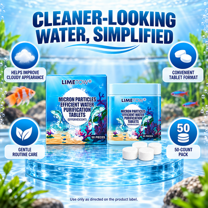 Limited-Time Offer⚡LIMETOW®  MICRON PARTICLES EFFICIENT WATER PURIFICATION TABLETS