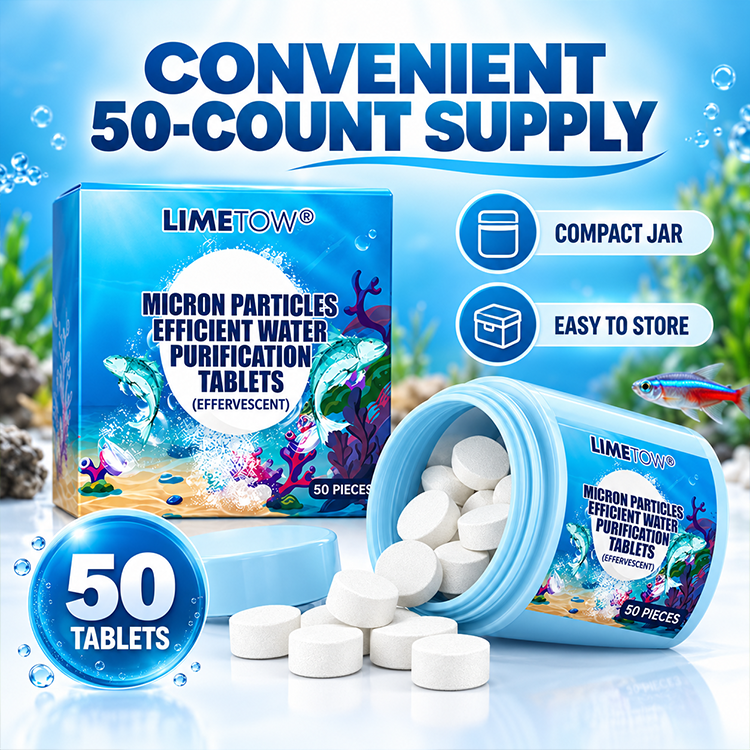 Limited-Time Offer⚡LIMETOW®  MICRON PARTICLES EFFICIENT WATER PURIFICATION TABLETS
