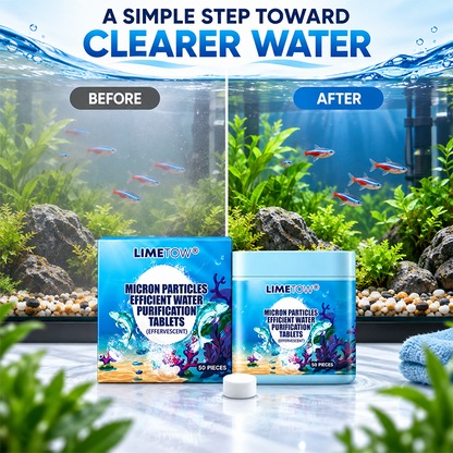 Limited-Time Offer⚡LIMETOW®  MICRON PARTICLES EFFICIENT WATER PURIFICATION TABLETS