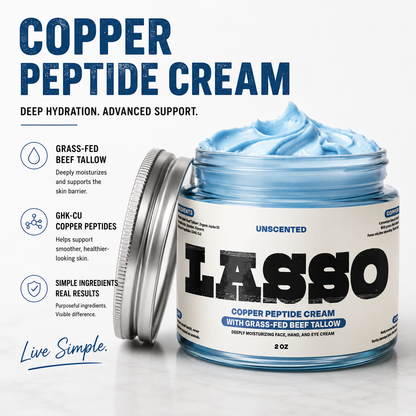 Copper Peptide & Tallow Moisturizer | GHK-Cu Face Cream