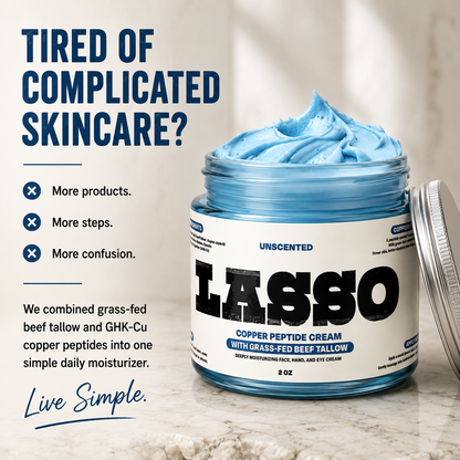 Copper Peptide & Tallow Moisturizer | GHK-Cu Face Cream