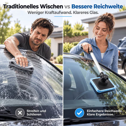🚗 Special offer for the first 50 customers 🧽 Double-sided magnetic car window cleaner | Streak-free auto glass cleaning kit