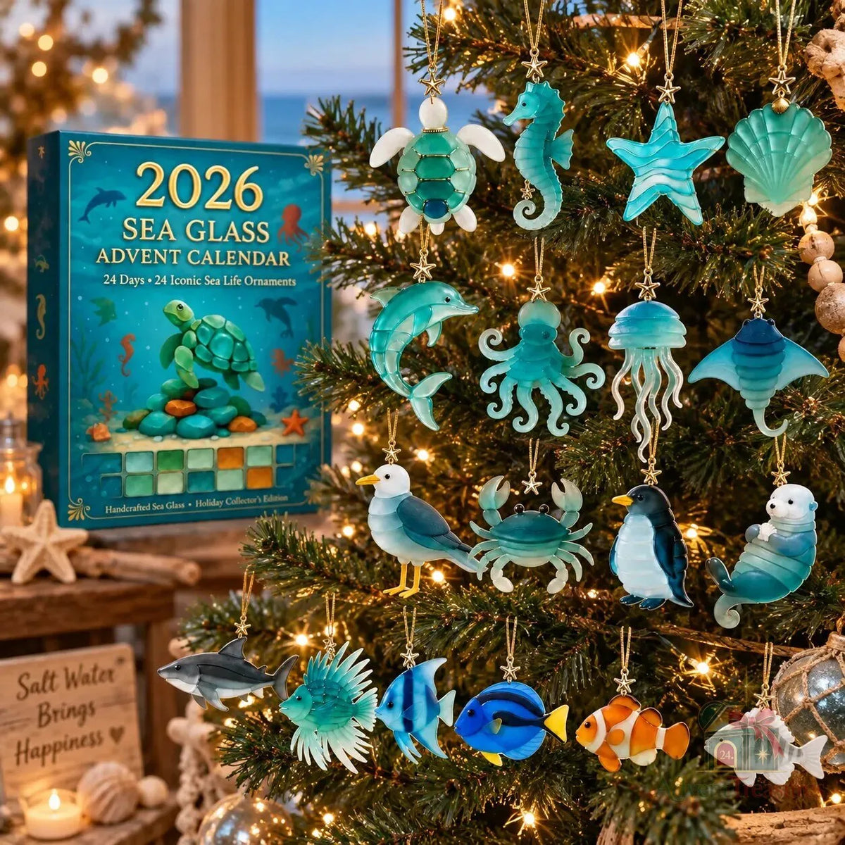 Sea Glass Gnome Advent Calendar 2026