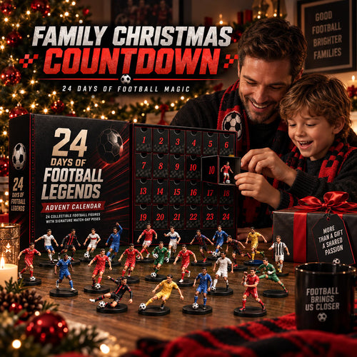 ✨24 Days of Football Legends Advent Calendar | 24 Collectible Player Figures