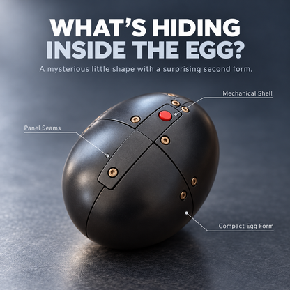 🐉🔥 DragonMorph Magic Egg – Transform Into a Mighty Mechanical Dragon! 🥚✨
