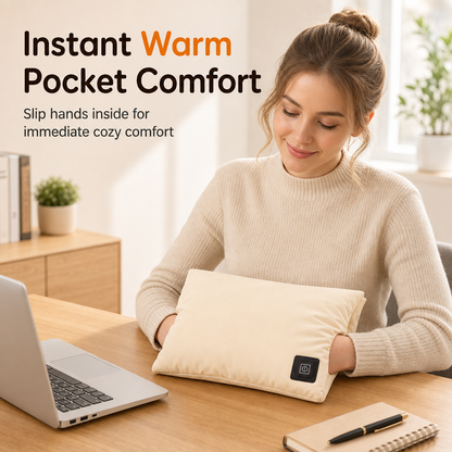 ⏳Limited-time 50% off⏰Portable Rechargeable Graphene Hand Warmer | Waterless Explosion Proof Plush Handheld Heating Bag♨️💦
