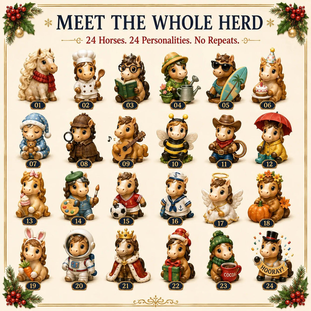 ⏰🐴 2026 Horse Advent Calendar – 24 Days of Horse Magic