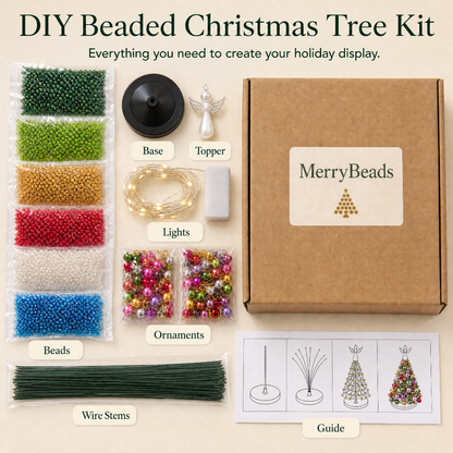 ✨50% Off for Christmas 🎄 Beaded Christmas Tree Kit